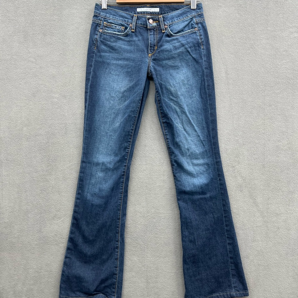 Joes Jeans Women’s Size 26 Rocker Bootcut Blue Denim Stretch Low Rise